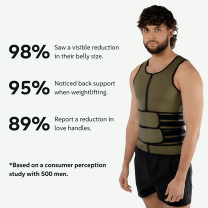 2-in-1 Sauna Vest en Taille Trainer