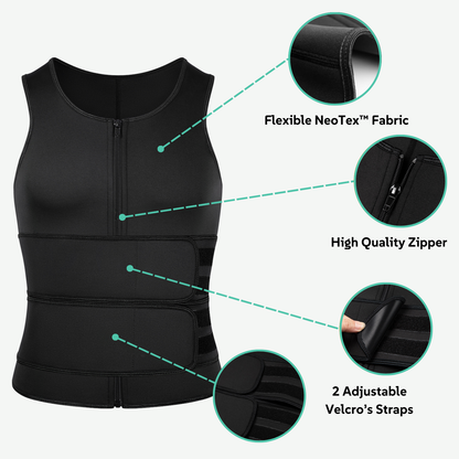 2-in-1 Sauna Vest en Taille Trainer